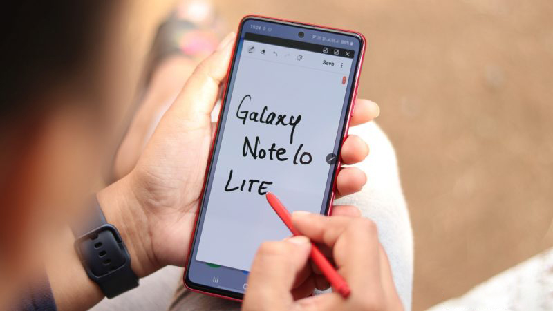 گوشی موبایل مدل samsung galaxy note 10 lite